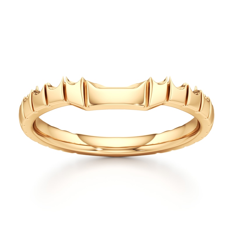 Main Image 1 of J'Lure Contour Wedding Band 18K Yellow Gold