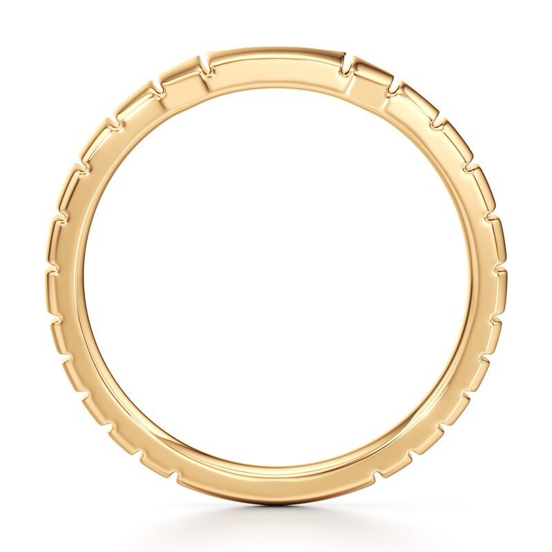 Main Image 2 of J'Lure Contour Wedding Band 18K Yellow Gold