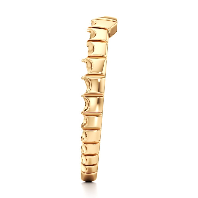 Main Image 3 of J'Lure Contour Wedding Band 18K Yellow Gold