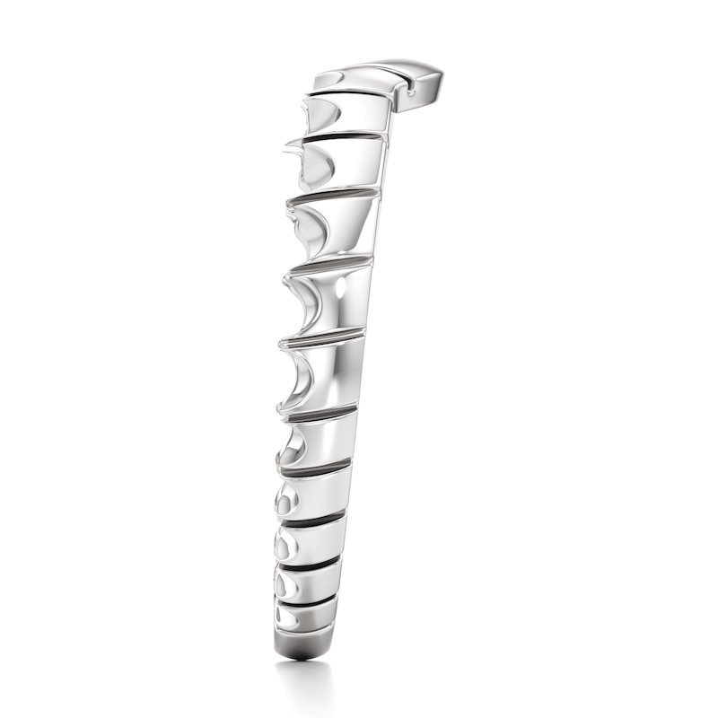 Main Image 3 of J'Lure Contour Wedding Band 18K White Gold