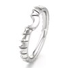 Thumbnail Image 4 of J'Lure Contour Wedding Band 18K White Gold