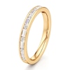 Thumbnail Image 4 of J'Lure Baguette & Round-Cut Lab-Grown Diamond Wedding Band 3/8 ct tw 18K Yellow Gold