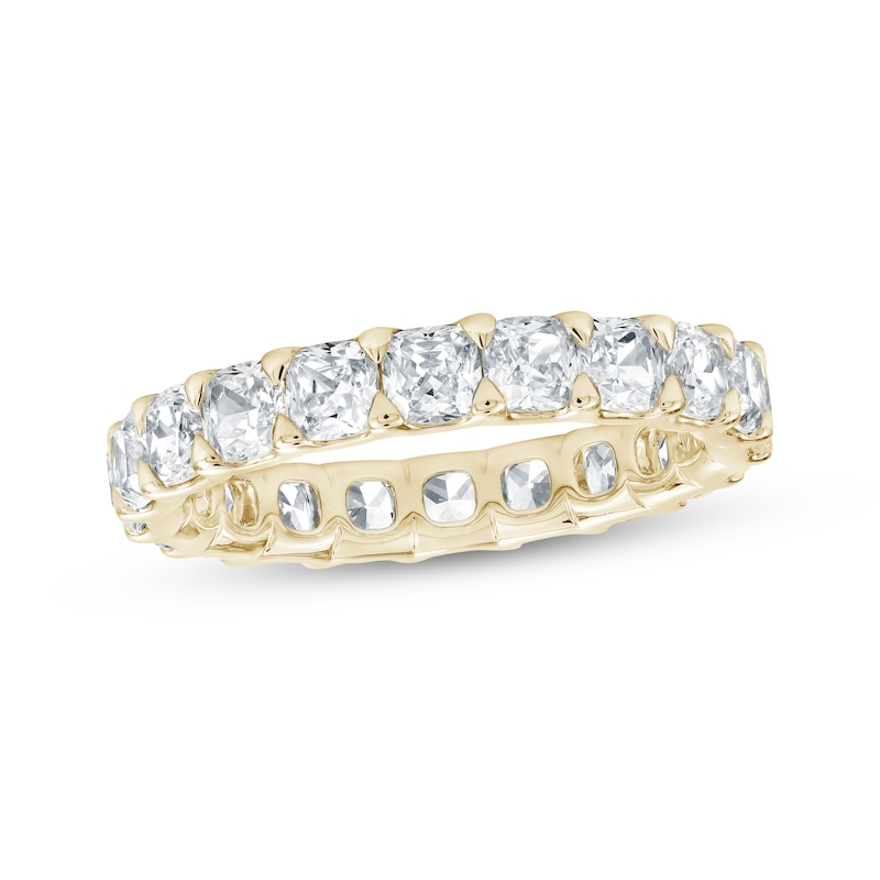 Cushion-Cut Lab-Grown Diamond Eternity Band -/4
