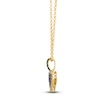 Thumbnail Image 2 of Le Vian Diamond Heart Necklace 3/4 ct tw 14K Honey Gold 19"