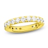Thumbnail Image 1 of Certified Diamond Eternity Band 1-3/4 to 2-1/3 ct tw 14K Yellow Gold