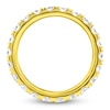 Thumbnail Image 2 of Certified Diamond Eternity Band 1-3/4 to 2-1/3 ct tw 14K Yellow Gold