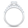 Thumbnail Image 2 of Certified Princess-Cut Quad Diamond Engagement Ring 2 ct tw 14K White Gold