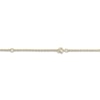 Thumbnail Image 3 of Roman Numeral Date Vertical Tag Necklace 24K Yellow Gold-Plated Sterling Silver 18"