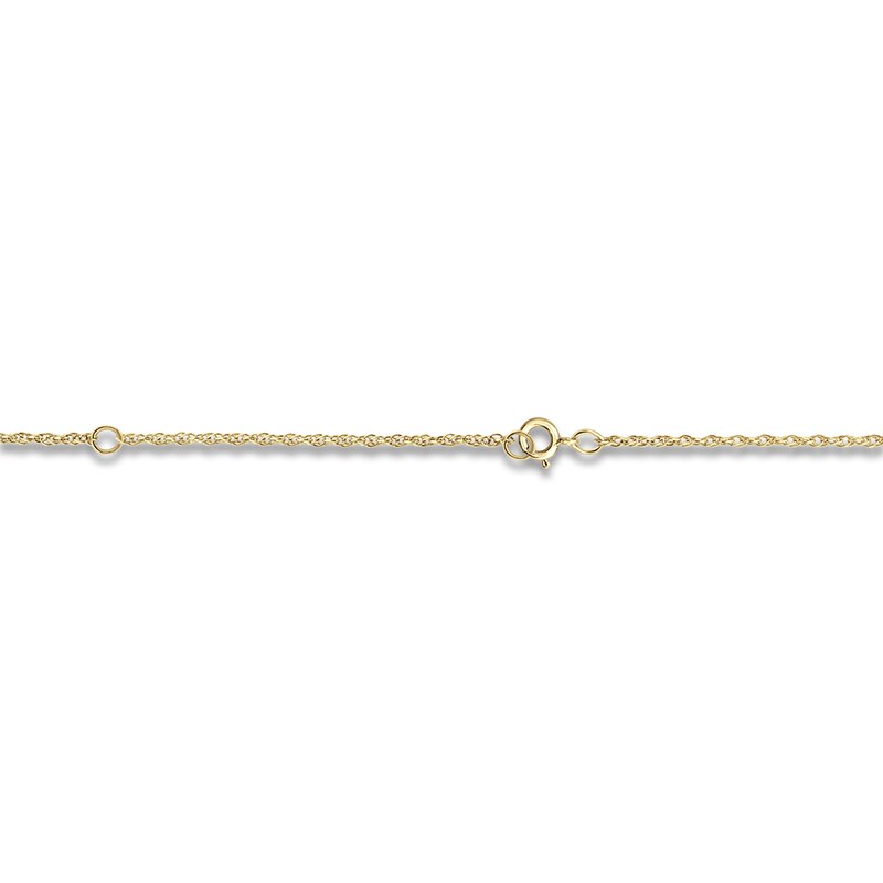 Main Image 3 of Roman Numeral Date Vertical Tag Necklace 24K Yellow Gold-Plated Sterling Silver 18"