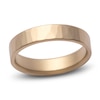 Thumbnail Image 1 of Men's Hammered Matte Wedding Band 14K Yellow Gold 5mm