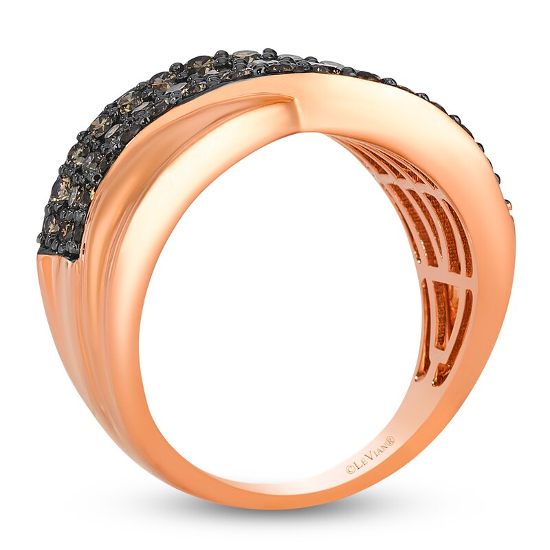 Main Image 2 of Le Vian Chocolatier Diamond Ring 7/8 ct tw 14K Strawberry Gold