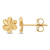 Thumbnail Image 3 of Flower Stud Earrings Solid 14K Yellow Gold
