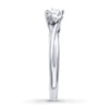 Thumbnail Image 2 of Solitaire Diamond Ring 3/8 ct tw Heart-cut 14K White Gold