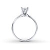 Thumbnail Image 1 of Diamond Solitaire Ring 1/2 carat Princess-cut 14K White Gold (I2/I)