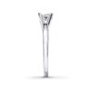 Thumbnail Image 2 of Diamond Solitaire Ring 1/2 carat Princess-cut 14K White Gold (I2/I)