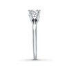 Thumbnail Image 2 of Diamond Solitaire Ring 1 carat Princess-cut 14K White Gold (I2/I)