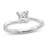 Thumbnail Image 0 of Diamond Solitaire Engagement Ring 3/4 ct tw Princess 14K White Gold (I1/I)