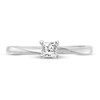 Thumbnail Image 2 of Diamond Solitaire Engagement Ring 1/4 ct tw Princess 14K White Gold (I1/I)