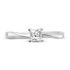 Thumbnail Image 2 of Diamond Solitaire Engagement Ring 1/3 ct tw Princess 14K White Gold (I1/I)
