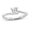 Thumbnail Image 0 of Diamond Solitaire Engagement Ring 1/2 ct tw Princess 14K White Gold (I1/I)
