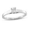 Thumbnail Image 0 of Diamond Solitaire Engagement Ring 1/4 ct tw Princess 14K White Gold (I1/I)