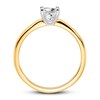Thumbnail Image 1 of Diamond Solitaire Engagement Ring 1/2 ct tw Princess 14K Two-Tone Gold (I1/I)