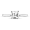 Thumbnail Image 2 of Diamond Solitaire Engagement Ring 3/4 ct tw Princess-cut 14K White Gold (I1/I)