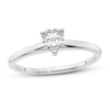 Thumbnail Image 1 of Diamond Solitaire Engagement Ring 1/2 ct tw Heart 14K White Gold (I1/I)