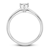 Thumbnail Image 1 of Diamond Solitaire Engagement Ring 1/2 ct tw Heart 14K White Gold (I1/I)