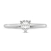 Thumbnail Image 3 of Diamond Solitaire Engagement Ring 1/2 ct tw Heart 14K White Gold (I1/I)