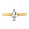 Thumbnail Image 2 of Diamond Solitaire Engagement Ring 3/8 ct tw Marquise 14K Two-Tone Gold (I1/I)