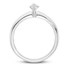 Thumbnail Image 1 of Diamond Solitaire Engagement Ring 1/2 ct tw Marquise 14K White Gold (I1/I)