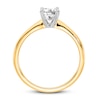 Thumbnail Image 1 of Diamond Solitaire Engagement Ring 3/4 ct tw Oval 14K Two-Tone Gold (I1/I)