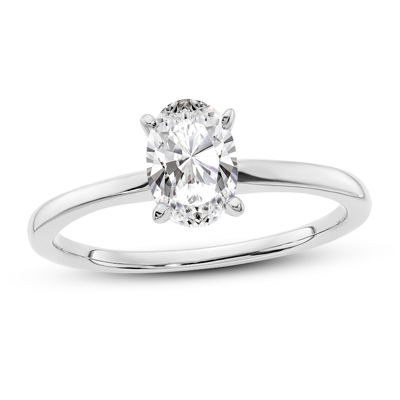 føle skille sig ud Let at forstå Diamond Solitaire Engagement Ring 3/4 ct tw Oval 14K White Gold (I1/I) |  Jared
