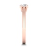 Thumbnail Image 2 of Diamond Solitaire Ring 1/3 ct tw Oval-cut 14K Rose Gold (SI2/I)