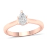 Thumbnail Image 1 of Diamond Solitaire Ring 1/2 ct tw Pear-shaped 14K Rose Gold (SI2/I)