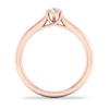 Thumbnail Image 3 of Diamond Solitaire Ring 1/3 ct tw Pear-shaped 14K Rose Gold (SI2/I)