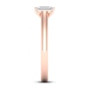 Thumbnail Image 4 of Diamond Solitaire Ring 1/2 ct tw Emerald-cut 14K Rose Gold (SI2/I)