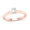 Thumbnail Image 0 of Diamond Solitaire Ring 1/3 ct tw Emerald-cut 14K Rose Gold (SI2/I)