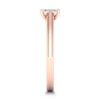 Thumbnail Image 1 of Diamond Solitaire Ring 1/3 ct tw Emerald-cut 14K Rose Gold (SI2/I)