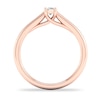 Thumbnail Image 2 of Diamond Solitaire Ring 1/3 ct tw Emerald-cut 14K Rose Gold (SI2/I)