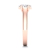 Thumbnail Image 2 of Diamond Solitaire Ring 1 ct tw Oval-cut 14K Rose Gold (SI2/I)