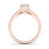 Thumbnail Image 2 of Diamond Solitaire Ring 1 ct tw Oval-cut 14K Rose Gold (SI2/I)