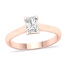Thumbnail Image 0 of Diamond Solitaire Ring 3/4 ct tw Emerald-cut 14K Rose Gold (SI2/I)