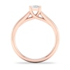 Thumbnail Image 2 of Diamond Solitaire Ring 3/4 ct tw Emerald-cut 14K Rose Gold (SI2/I)