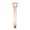 Thumbnail Image 2 of Diamond Solitaire Ring 1 ct tw Emerald-cut 14K Rose Gold (SI2/I)
