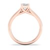 Thumbnail Image 3 of Diamond Solitaire Ring 1 ct tw Emerald-cut 14K Rose Gold (SI2/I)