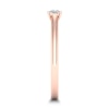 Thumbnail Image 2 of Diamond Solitaire Ring 1/6 ct tw Princess-cut 14K Rose Gold (SI2/I)