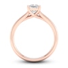 Thumbnail Image 3 of Diamond Solitaire Ring 3/4 ct tw Princess-cut 14K Rose Gold (SI2/I)