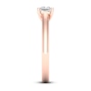 Thumbnail Image 4 of Diamond Solitaire Ring 3/4 ct tw Princess-cut 14K Rose Gold (SI2/I)